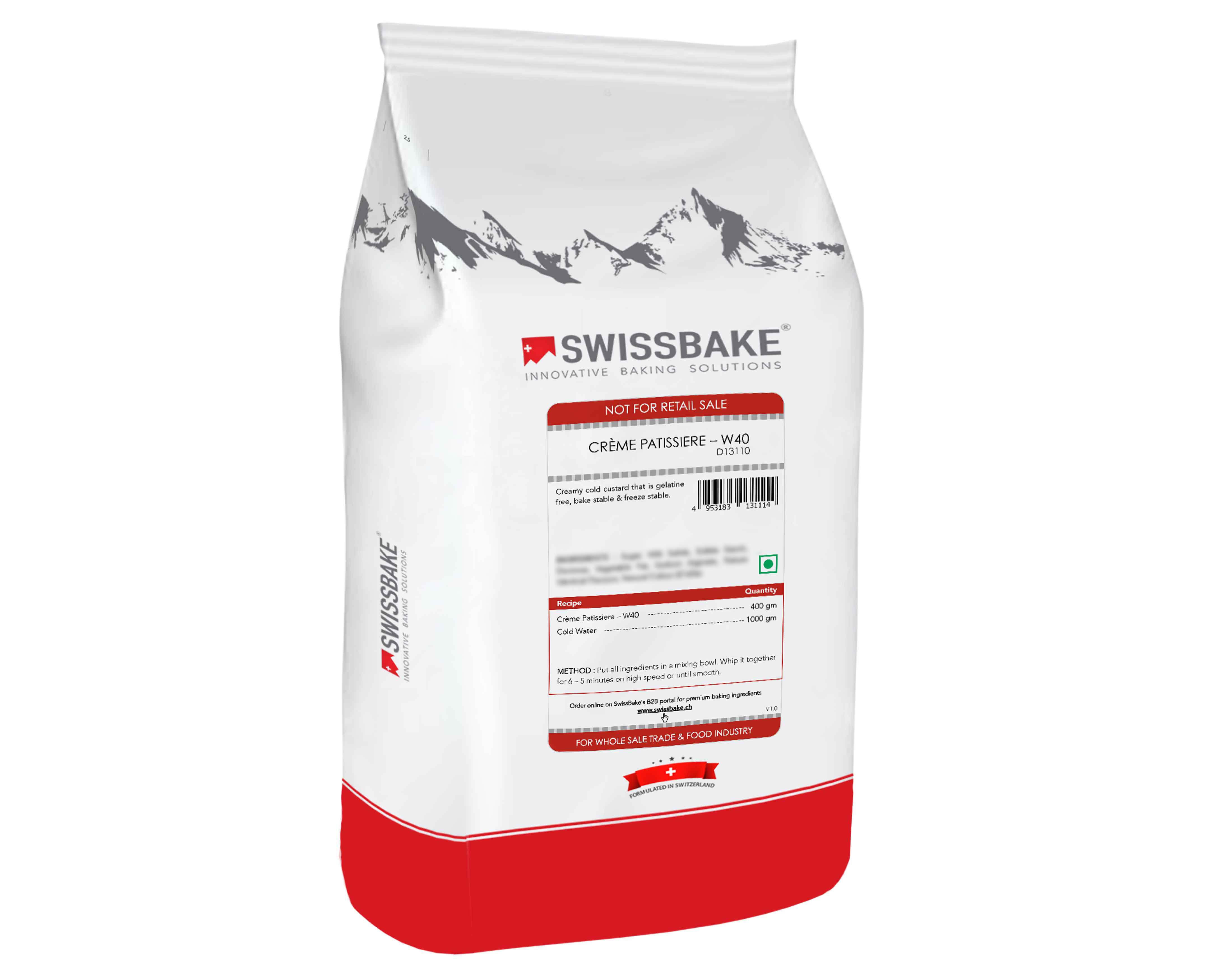 CRÈME PATISSIERE W40