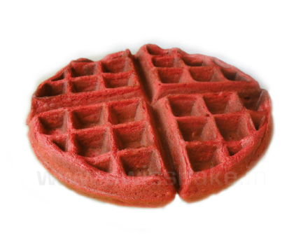 RED VELVET WAFFLE MIX - VEG